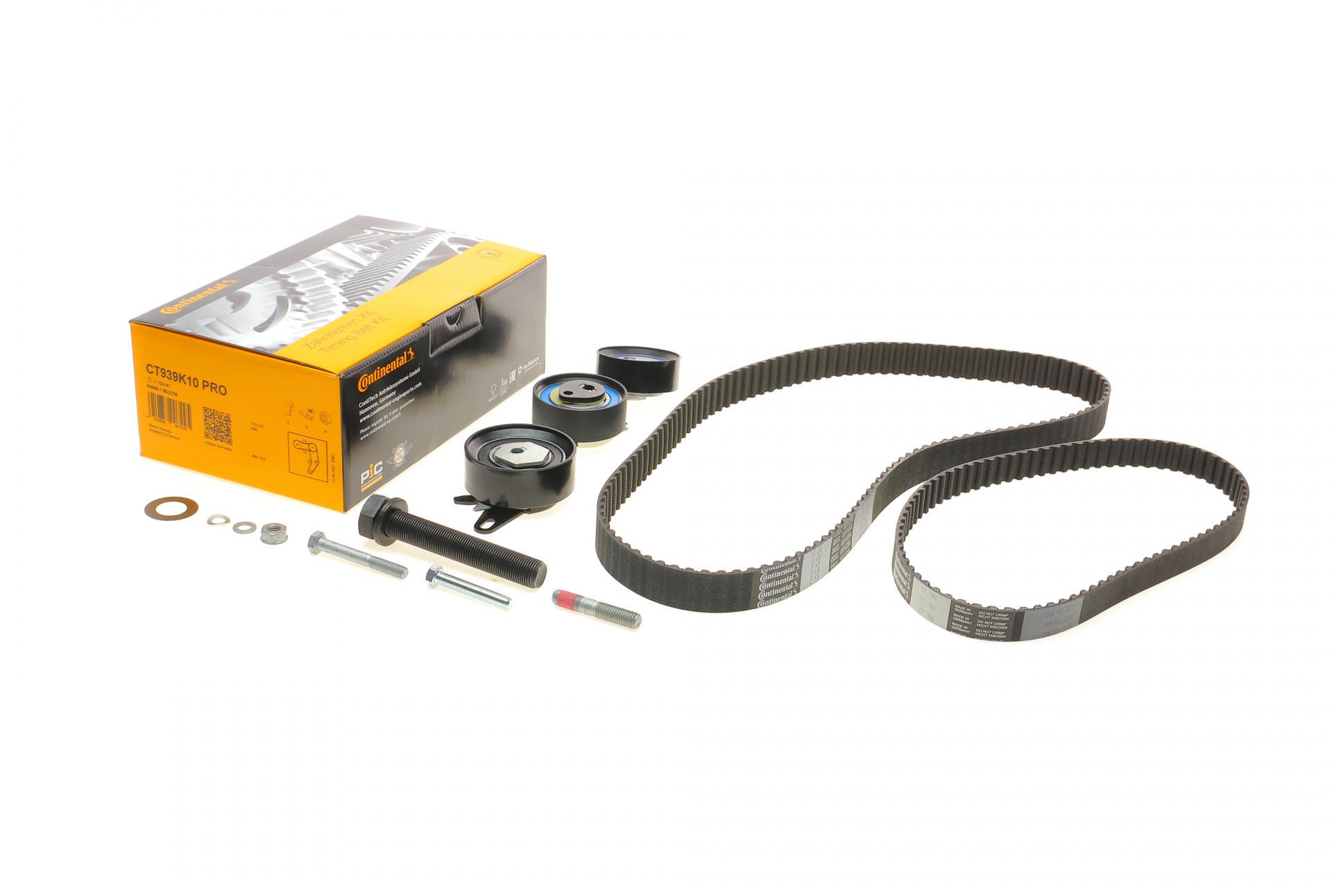 Комплект ГРМ і ПНВТ Continental VW LT 96-06/VW T4 2.5TDI 91-03/Volvo S70/S80 2.5TDI 97-06 20.8x81z/26.4x122z (CT939K10PRO)
