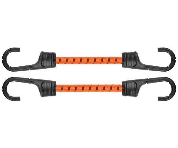 Шнур эластичный резиновый Bradas PVC Bungee Cord Hook 60 см 2 шт. (BCH2-08060OR-B)