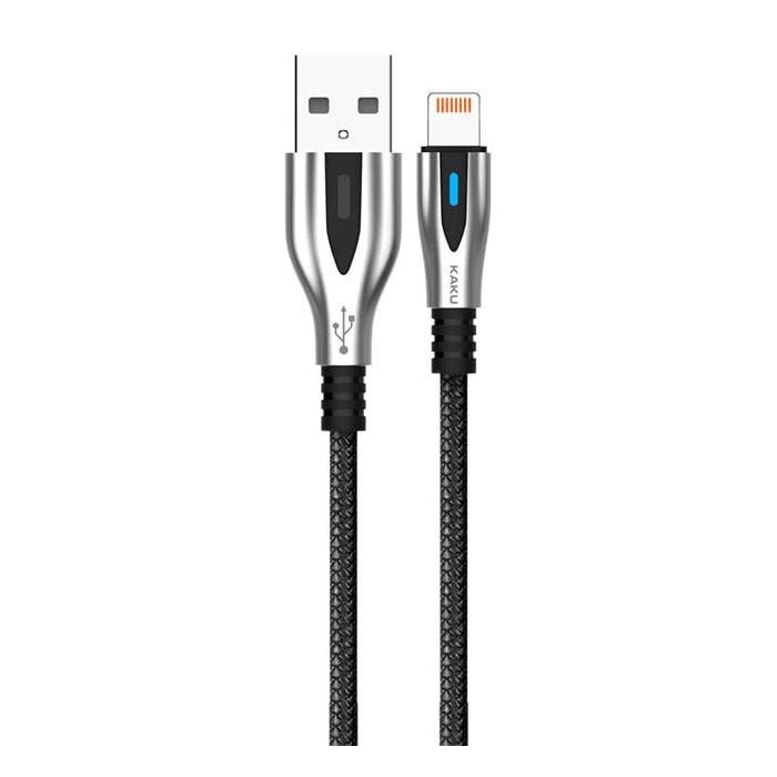 USB кабель Kaku KSC-097 USB-Lightning 1.2 м с индикатором Black (1254730462)