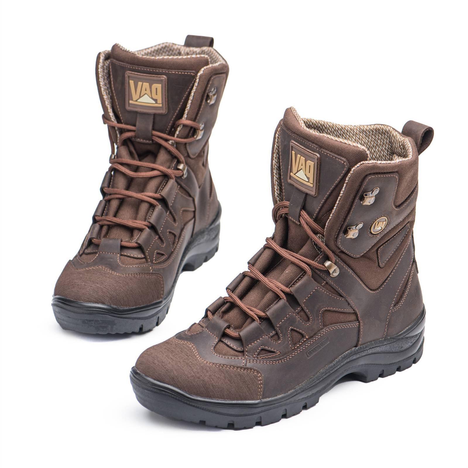 Берці з натуральної гідрофобної шкіри та кордури р. 43 Коричневий - фото 5 Берці з натуральної гідрофобної шкіри та кордури р. 43 Коричневий - фото 5