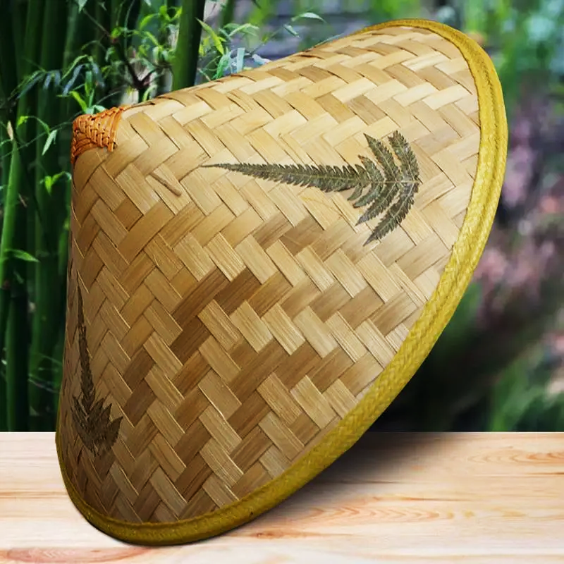 Капелюх бамбуковий в'єтнамський Samurai Hat Oriental (MK001077) - фото 2