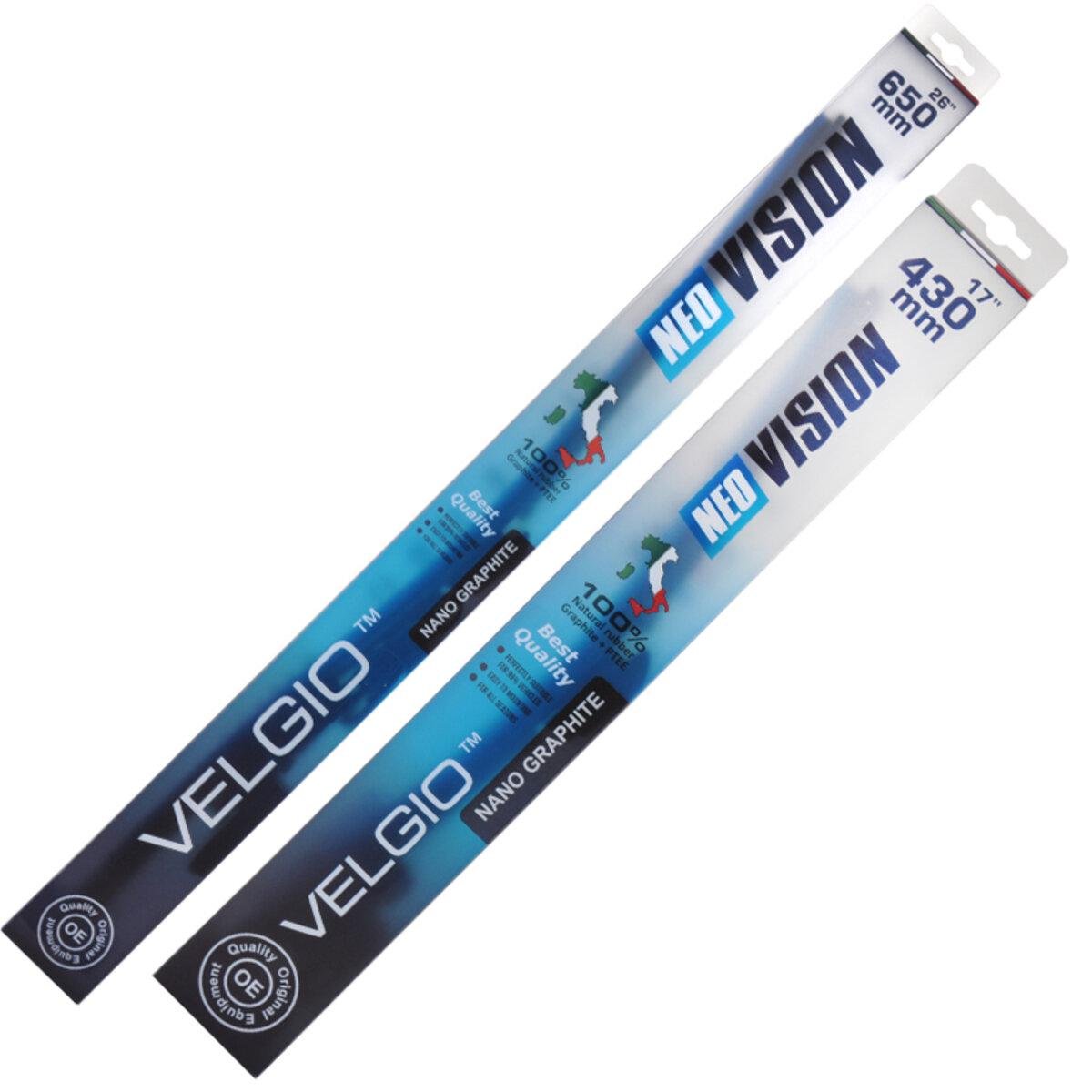 Комплект щеток бескаркасных Velgio Neo Vision для Nissan Rogue с 2013 года (sk_80)