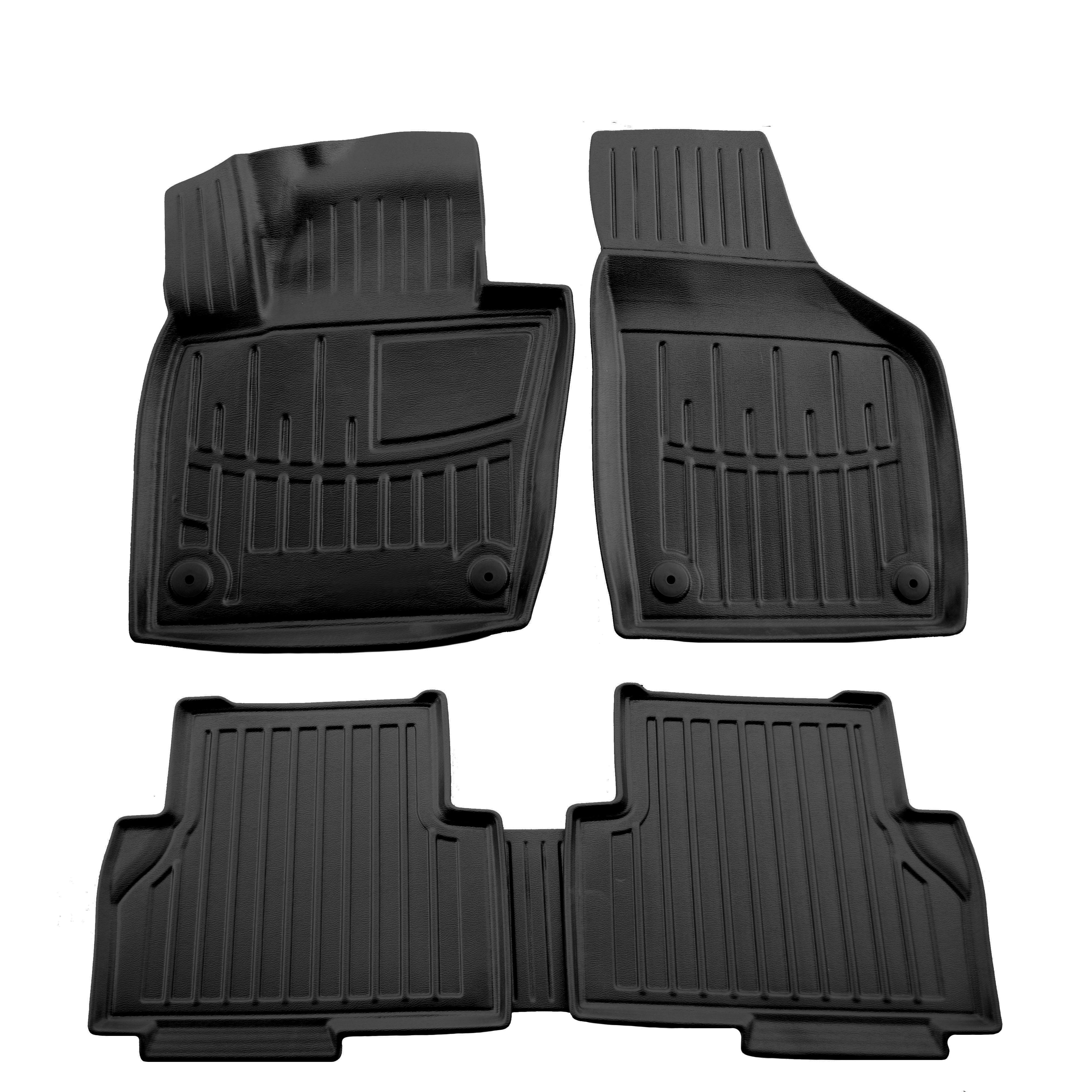 Коврики Stingray 3D для Seat Alhambra 2010- рр. полиуретан 5 шт. Черный (158669)