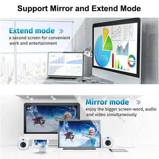 Переходник DisplayPort M to HDMI F 0,15 м Black (DMHF4PP15K) - фото 8 Переходник DisplayPort M to HDMI F 0,15 м Black (DMHF4PP15K) - фото 8