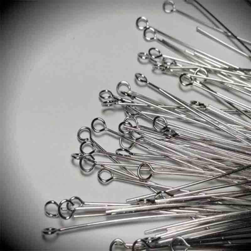 Булавка для бусин и подвесок 35 мм 10 шт. Silver - фото 2 Булавка для бусин и подвесок 35 мм 10 шт. Silver - фото 2