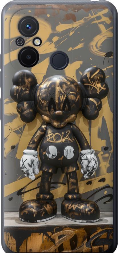 Чехол на Xiaomi Redmi 12C Bronze kaws (6097u-2962-42517)