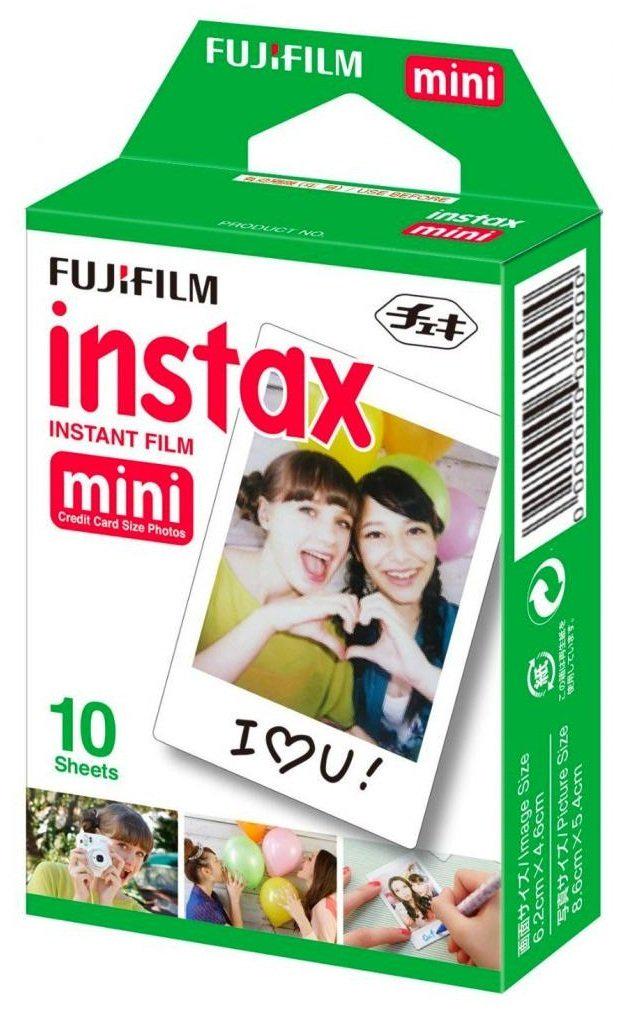 Фотобумага Fujifilm INSTAX MINI EU 1 GLOSSY 54х86 мм 10 шт. (MR47998)