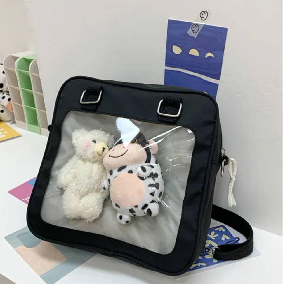 Сумка з екраном для іграшок та картинок Чорний (2602941454) - фото 4 Сумка з екраном для іграшок та картинок Чорний (2602941454) - фото 4