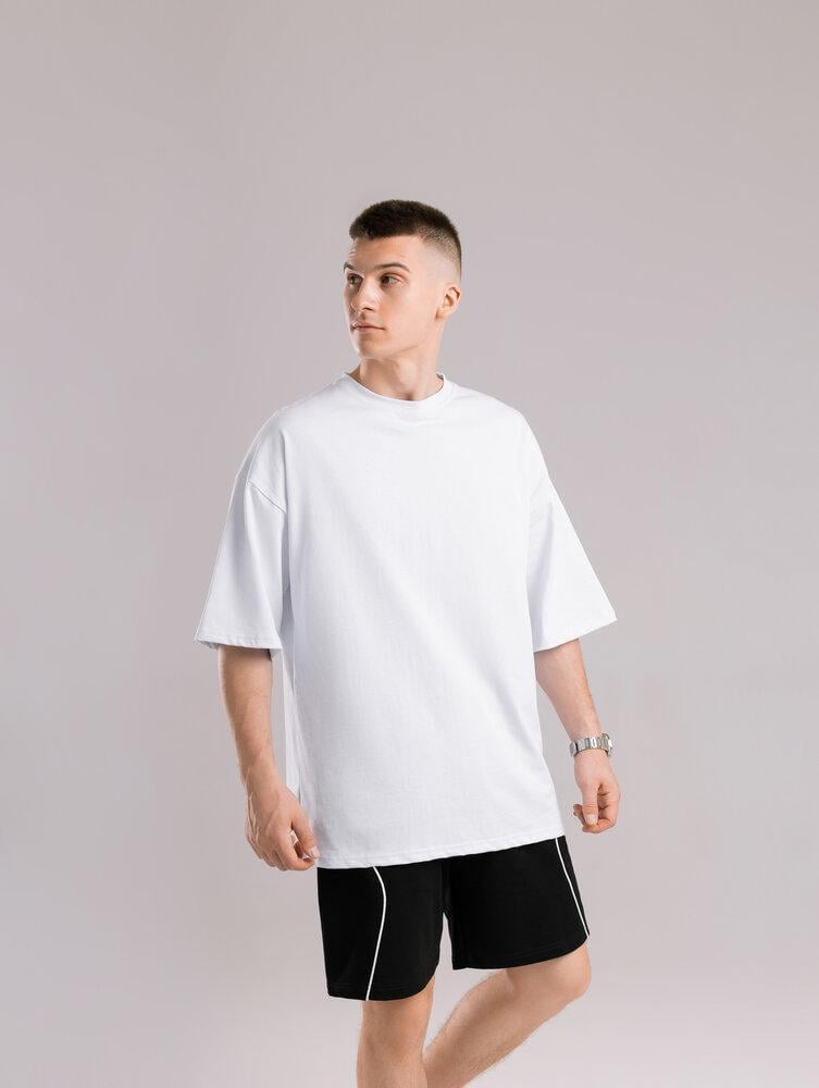 Футболка Pobedov Nude L Белый (2662022465)