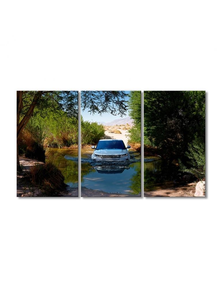 Картина модульная Рендж Ровер Эвок 2019 3 модуля 60x90 см