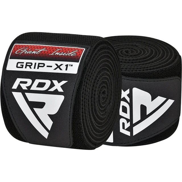 Бинти на коліна RDX K1 GYM Knee Wraps Full Black (A-013147) - фото 4 Бинти на коліна RDX K1 GYM Knee Wraps Full Black (A-013147) - фото 4
