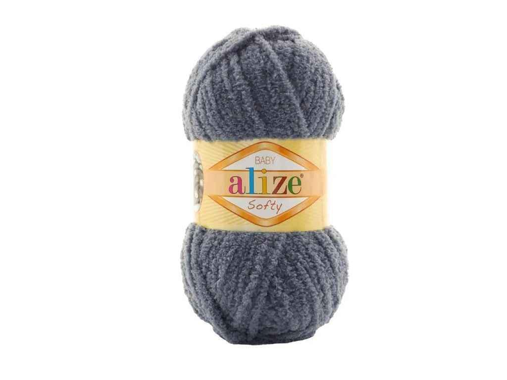 Пряжа Alize Softy 100% микрополиэстер 50 г 115 м 5 шт. цвет 87 (1106882)