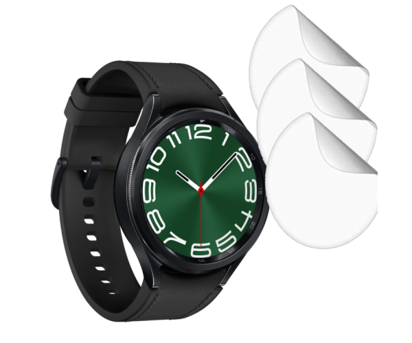 Пленка противоударная гидрогелевая Hydrogel Film для Samsung Galaxy Watch 6 47 мм 6 шт. Transparent