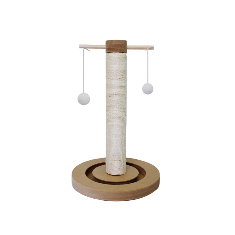 Когтеточка с игрушками для кота Hoopet 21T0274 23x23x30 см домашних животных Когтеточка с игрушками для кота Hoopet 21T0274 23x23x30 см домашних животных