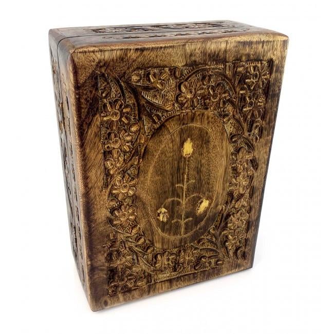 Ящик из мангового дерева 20,5х15х7 см