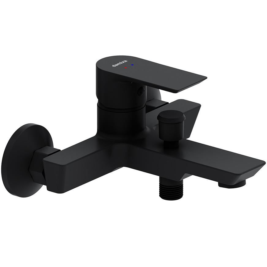 Смеситель для ванны Damixa Apollo 471000300 однорычажный Черный (217209)