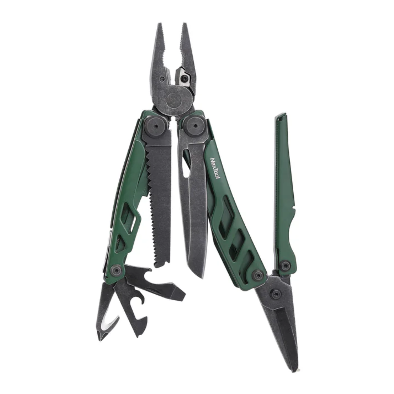 Мультитул NexTool Flagship Pro NE20278 Темно-зелений (2491420651) Мультитул NexTool Flagship Pro NE20278 Темно-зелений (2491420651)