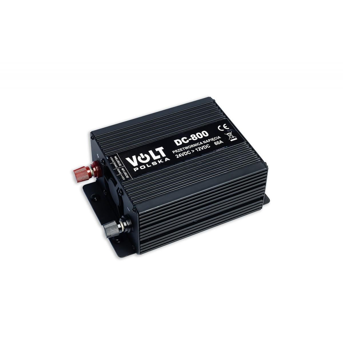 Преобразователь напряжения Volt Polska DC-800 24VDC/12VDC 800W (4ZDC9800ST) Преобразователь напряжения Volt Polska DC-800 24VDC/12VDC 800W (4ZDC9800ST)