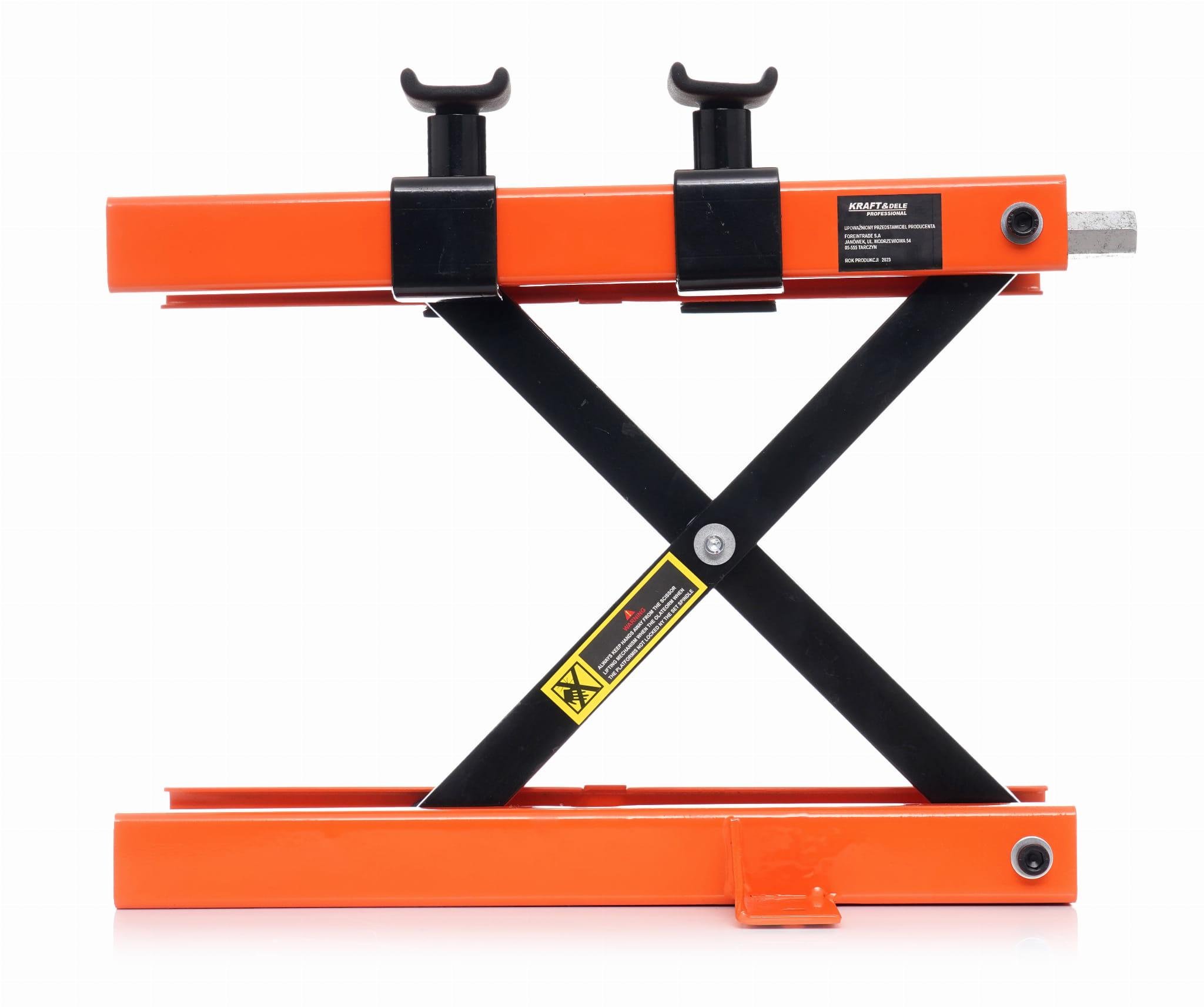 Подъемник для мотоцикла Kraft&Dele KD352 до 500 кг ножничный/высота подъема 95–400 мм - фото 4 Подъемник для мотоцикла Kraft&Dele KD352 до 500 кг ножничный/высота подъема 95–400 мм - фото 4