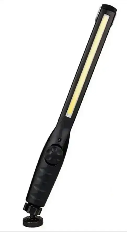 Фонарь аккумуляторный JW821 COB с магнитом и крючком для подвешивания