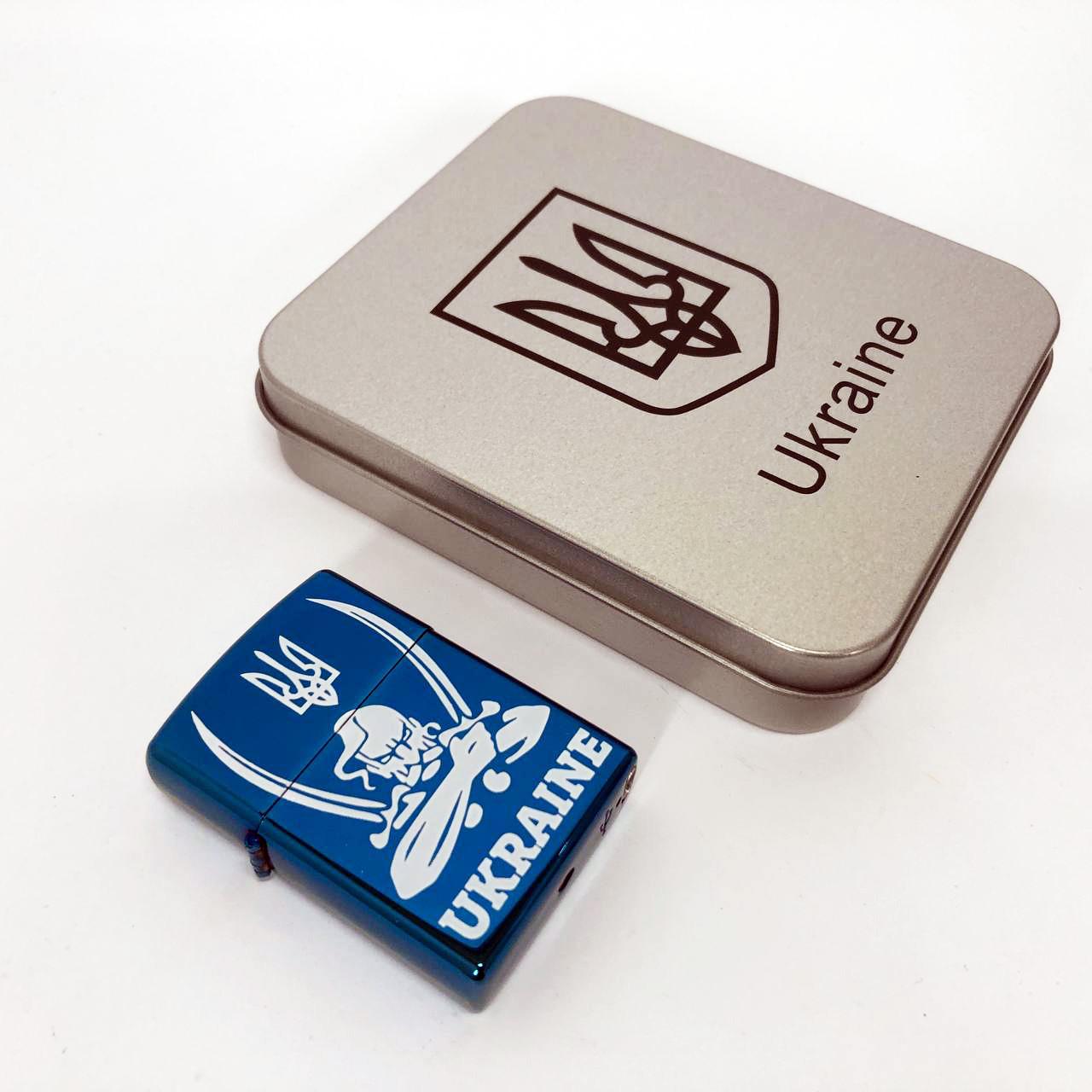 Зажигалка дуговая электроимпульсная зажигалка USB Украина Синий (HL-449) - фото 12 Зажигалка дуговая электроимпульсная зажигалка USB Украина Синий (HL-449) - фото 12