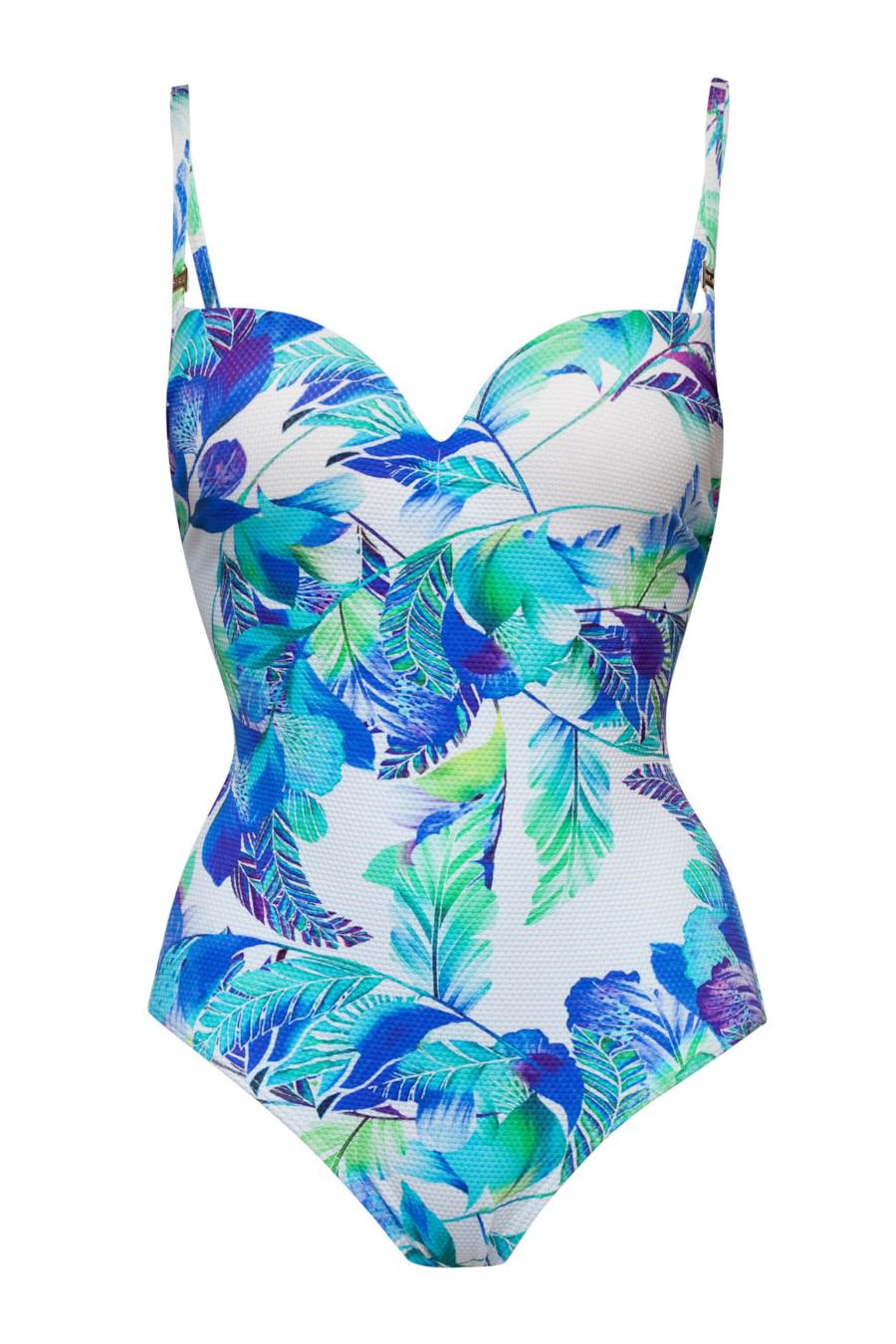 Купальник слитный push up Marc&Andre р. 42B/S Голубой (65358) - фото 2