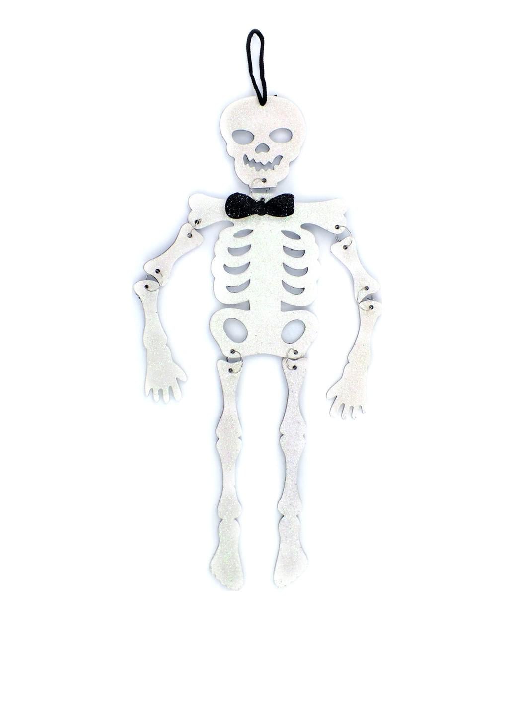 Декор Скелет джентльмен блестящий (19-544WT)