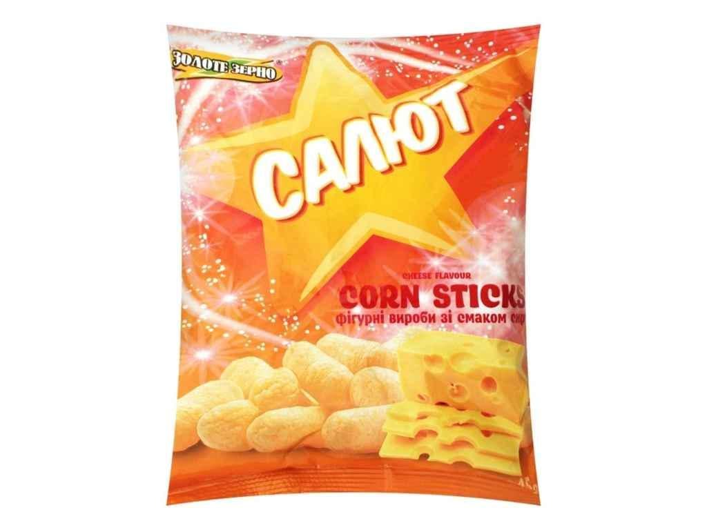 Фігурні вироби Золоте Зерно З сиром Салют 45 г (865651)