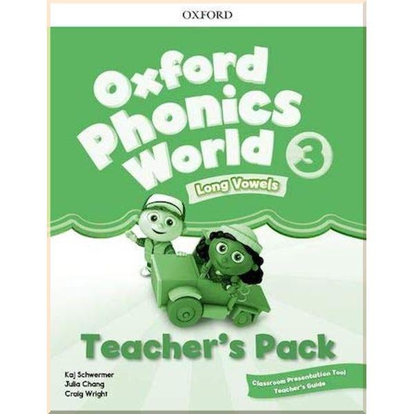 Книга Julia Chang/Craig Wright "Oxford Phonics World 3 Teacher's Pack with Classroom Presentation Tool" (ISBN:9780194750493)