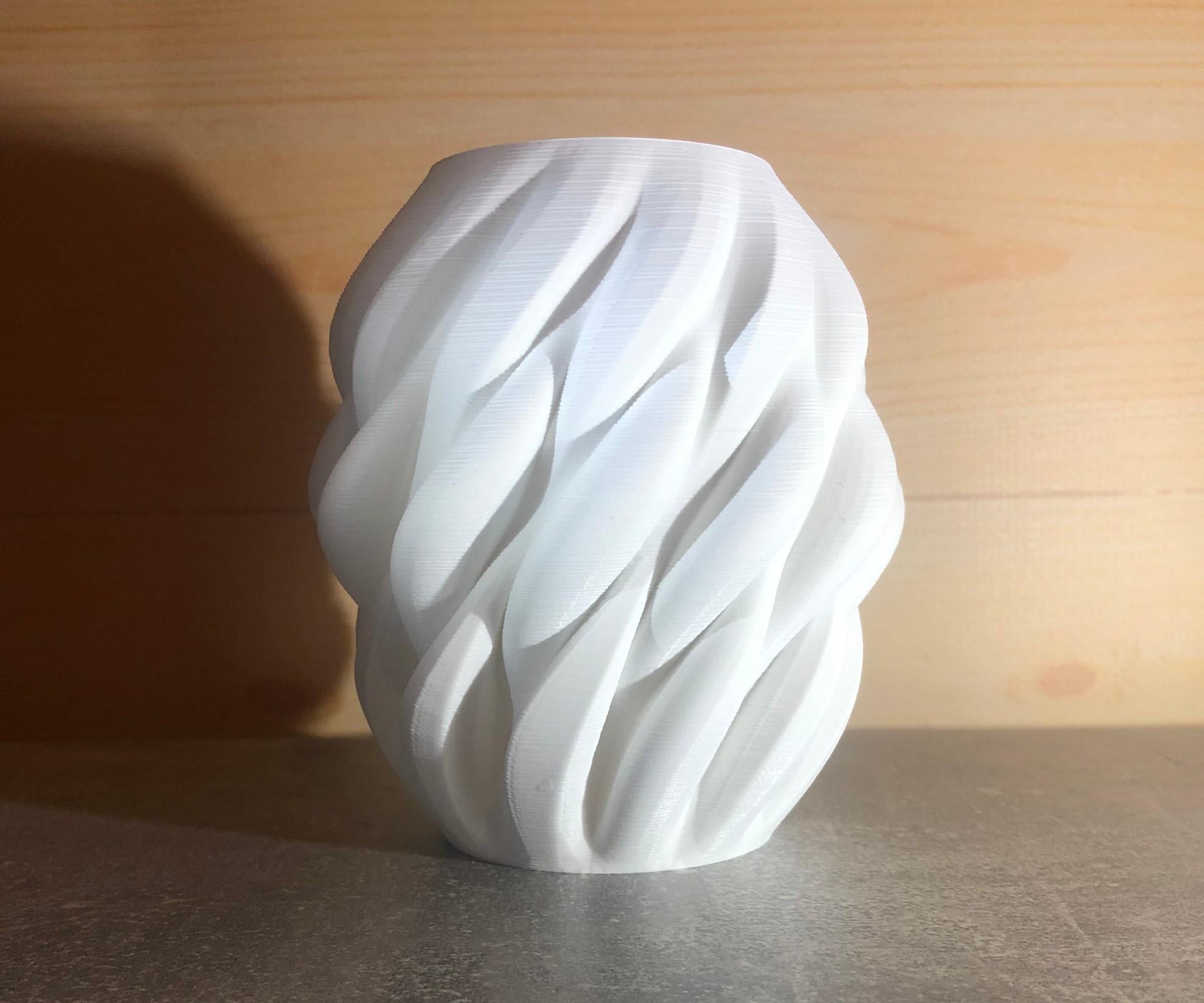 Ваза геометрическая декоративная тонкостенная Белый (12040010301) Ваза геометрическая декоративная тонкостенная Белый (12040010301)