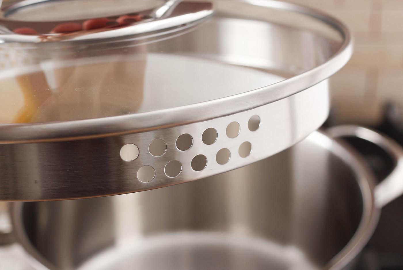 Кастрюля с крышкой Korkmaz steama 16 см 1,6 л (a1990) - фото 3 Кастрюля с крышкой Korkmaz steama 16 см 1,6 л (a1990) - фото 3