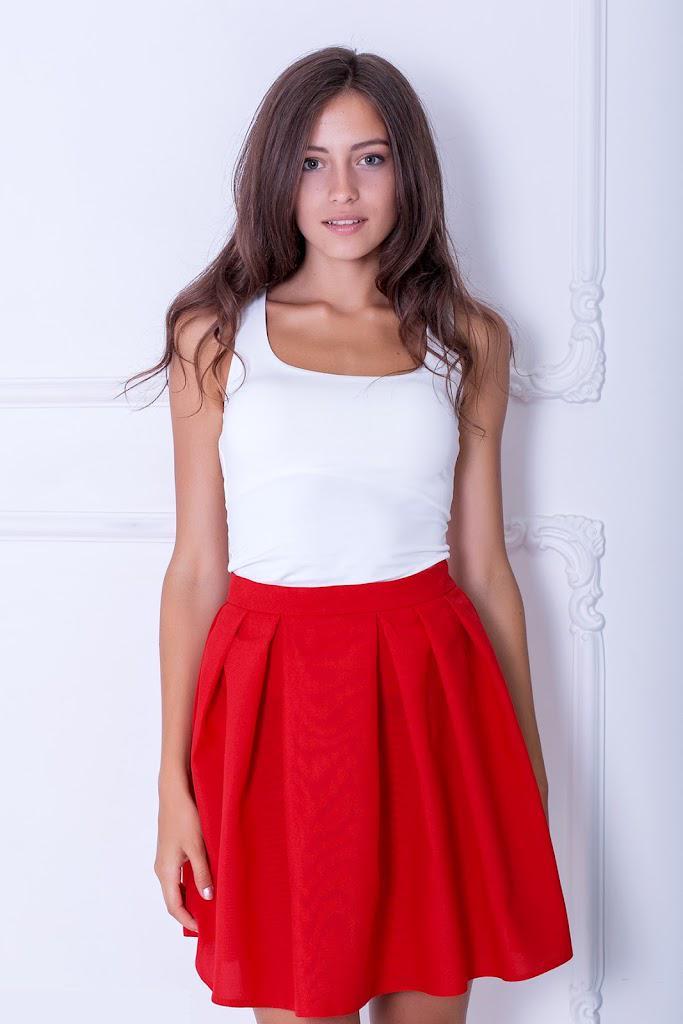 Юбка женская Podium Rumex 12173-RED S Красный Юбка женская Podium Rumex 12173-RED S Красный