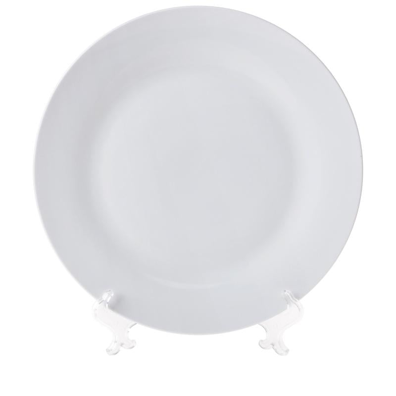 Тарілка кругла Lora NP110 кераміка Білий (73-084) - фото 2