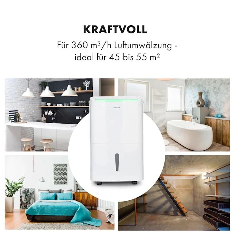 Осушитель воздуха KLARSTEIN DryFy Connect 50 Белый (10034435) - фото 5