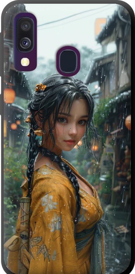 Чехол на Samsung Galaxy A40 2019 A405F Anime-girl (6133b-1672-42517) Чехол на Samsung Galaxy A40 2019 A405F Anime-girl (6133b-1672-42517)