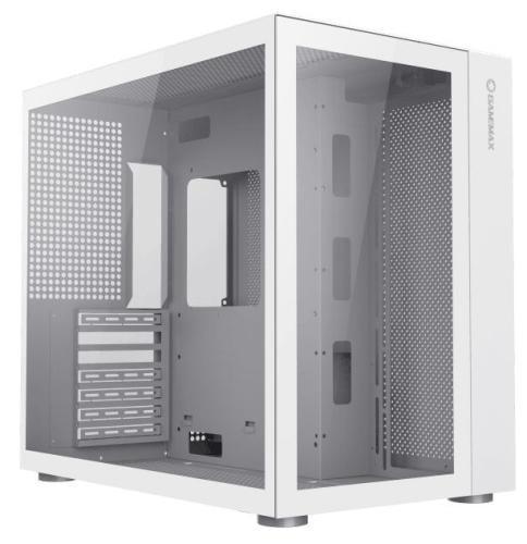 Корпус GameMax Infinity белый, без БП, Midi-Tower, ATX / Micro ATX / Mini ITX, 1хUSB 3.0, 2хUSB 2.0, 399x273x420 мм, 7.5кг
