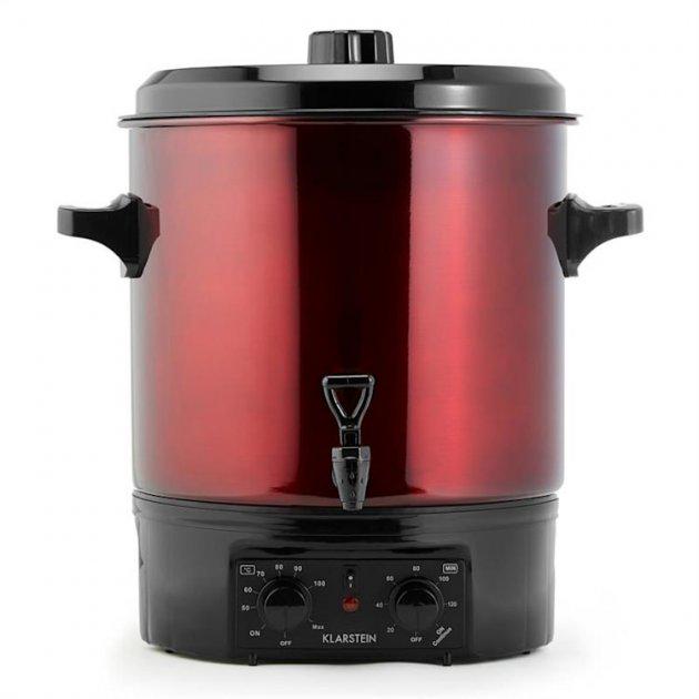 ᐉ Диспенсер для глинтвейна термопот Klarstein Biggie 27l 2000 Вт Red
