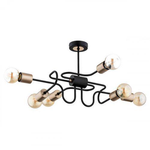 Люстра потолочный Alfa Nodo лофт Gold (25336)