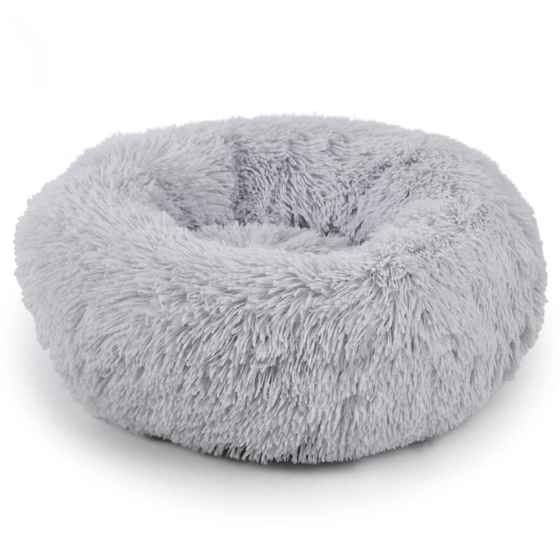 Подушка-лежак Taotaopets 552201 XL Grey для котов и собак круглый Grey Подушка-лежак Taotaopets 552201 XL Grey для котов и собак круглый Grey