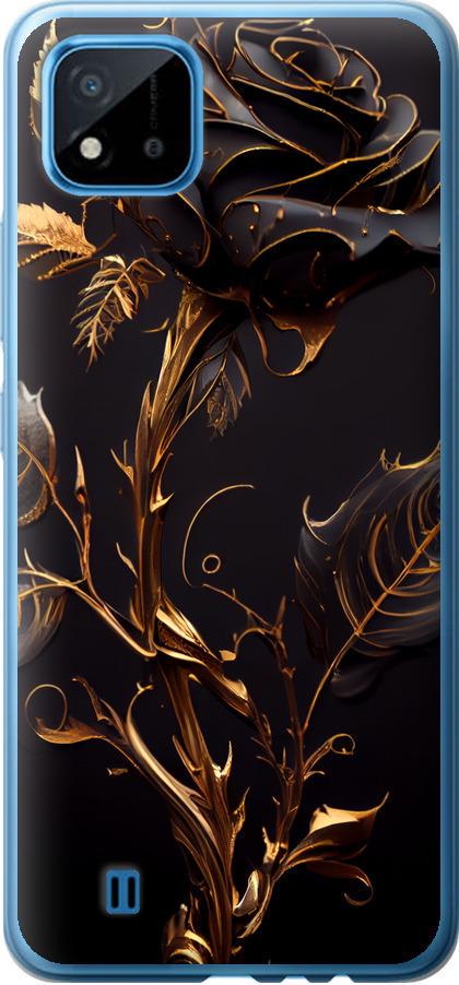 Чехол на Realme C11 2021 Роза 3 (5552t-2485-42517)