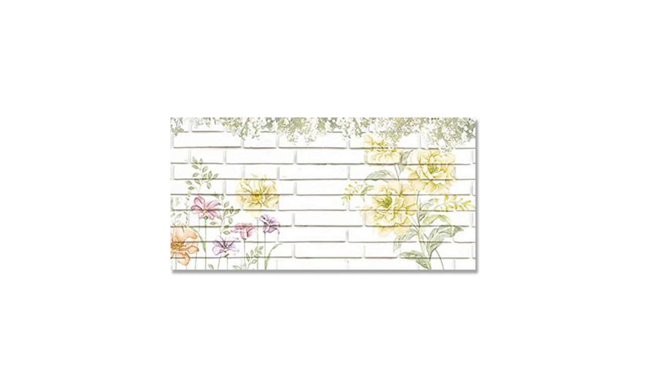 Наклейка вінілова на стіл Zatarga Під Цеглу/Квіти 600х1200 мм (1289776699) Наклейка вінілова на стіл Zatarga Під Цеглу/Квіти 600х1200 мм (1289776699)