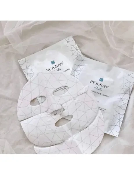 Маска для обличчя та шиї Perfect Healing V Tighter Rejuran відновлююча ліфтинг тканинна 4 шт. по 20 г (2760328075) - фото 3