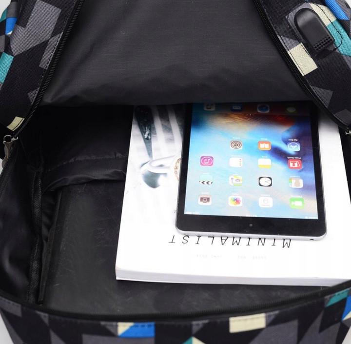 Рюкзак школьный USB (138616243671) - фото 2