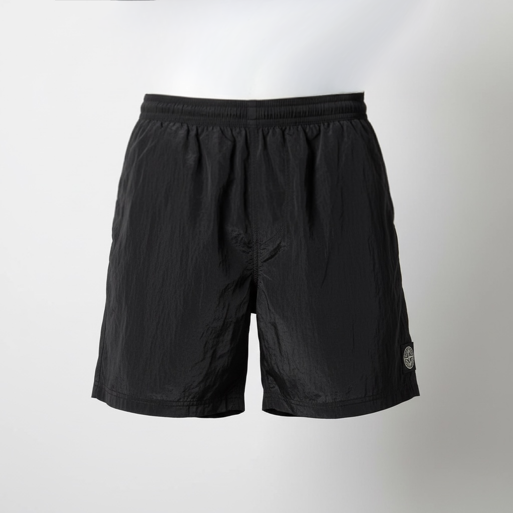 Шорты мужские для плавания в стиле Stone Island Nylon Metal Swim Shorts L Черный (SI18006.5L) Шорты мужские для плавания в стиле Stone Island Nylon Metal Swim Shorts L Черный (SI18006.5L)