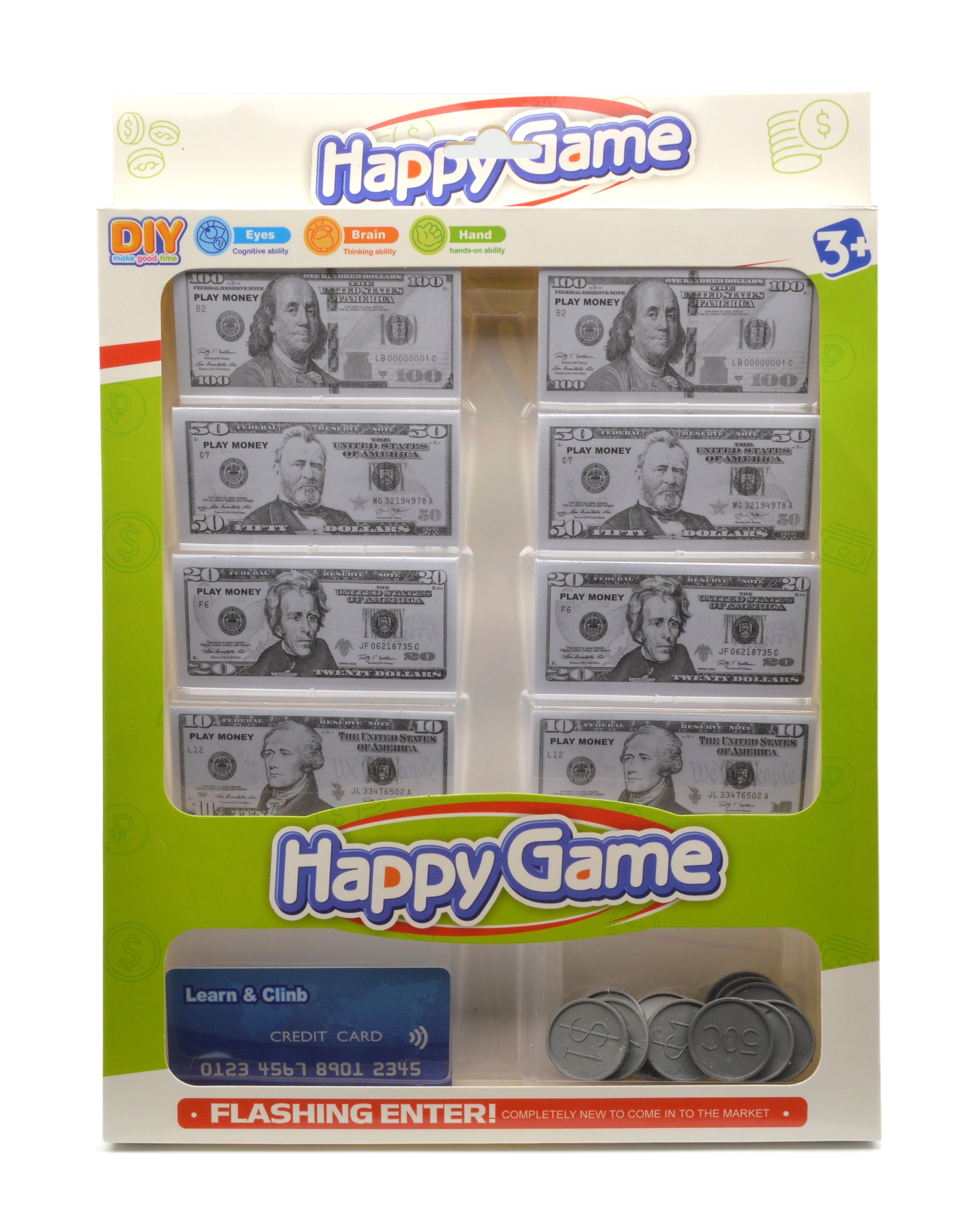 Набор аксессуаров для игры в супермаркет 929-058A монеты/банкноты/карта (28326045)