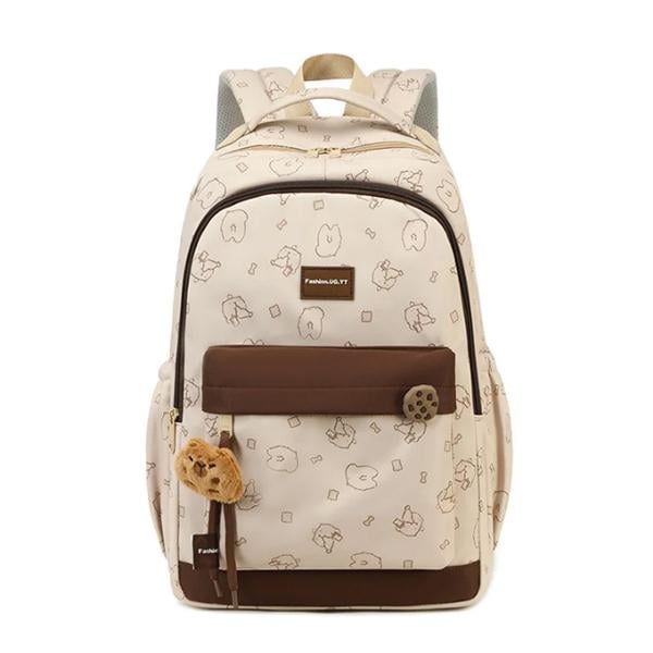 Рюкзак молодежный Capybara 45х30х20 см Бежевый (ЦБ-00035411) - фото 5 Рюкзак молодежный Capybara 45х30х20 см Бежевый (ЦБ-00035411) - фото 5