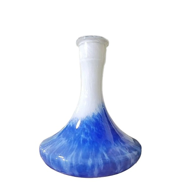 Колба под уплотнитель Hookah Craft Крошка 2х2 Сине-белый (1861610775)