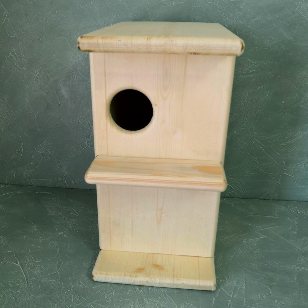 Будиночок для білок з дерева Жолудь Бланже (ДДБ-000501) - фото 4