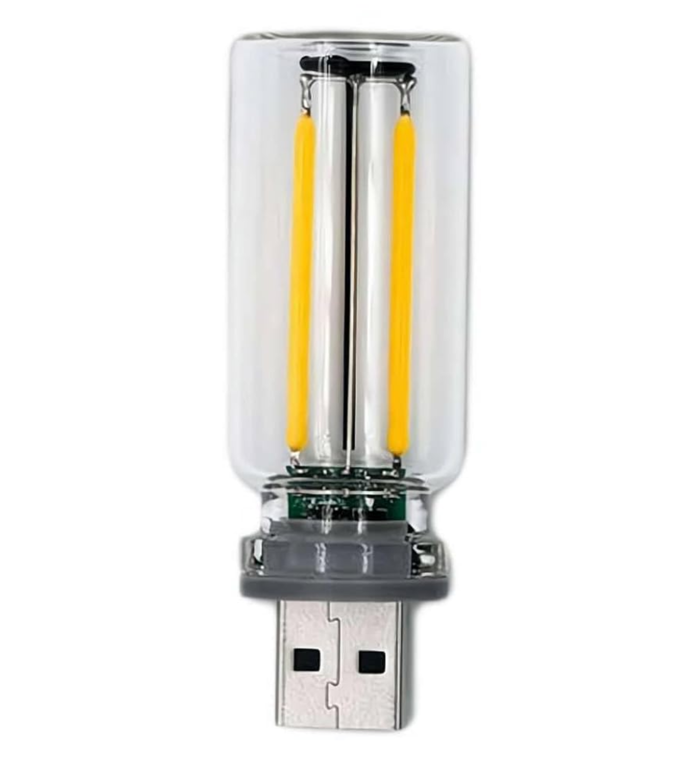 Ліхтарик світлодіодна USB Жовтий (30747399)