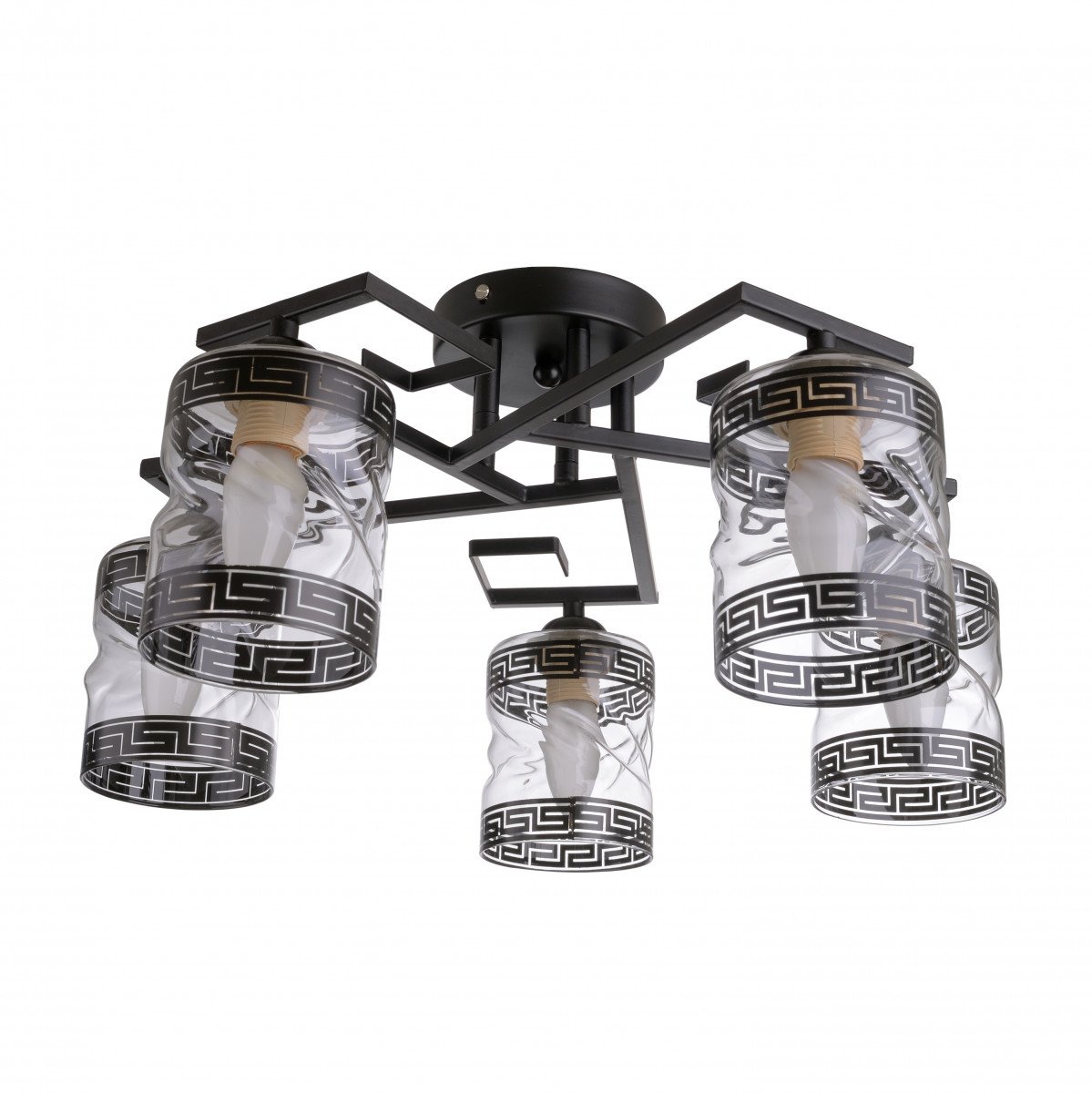 Люстра Brille LK-688C/5 E14 BK (24-426)